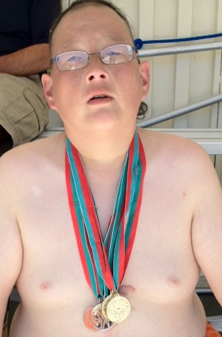 Jeff at the 2012 Special Olympics